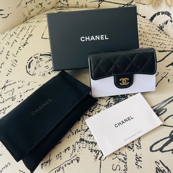 chanel caviar flap card holder - Picture 1 of 2